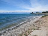 Пляж пансионата Солнечный берег