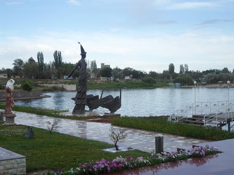 Культурный центр Рух Ордо имени Чынгыза Айтматова в г. Чолпон-Ата